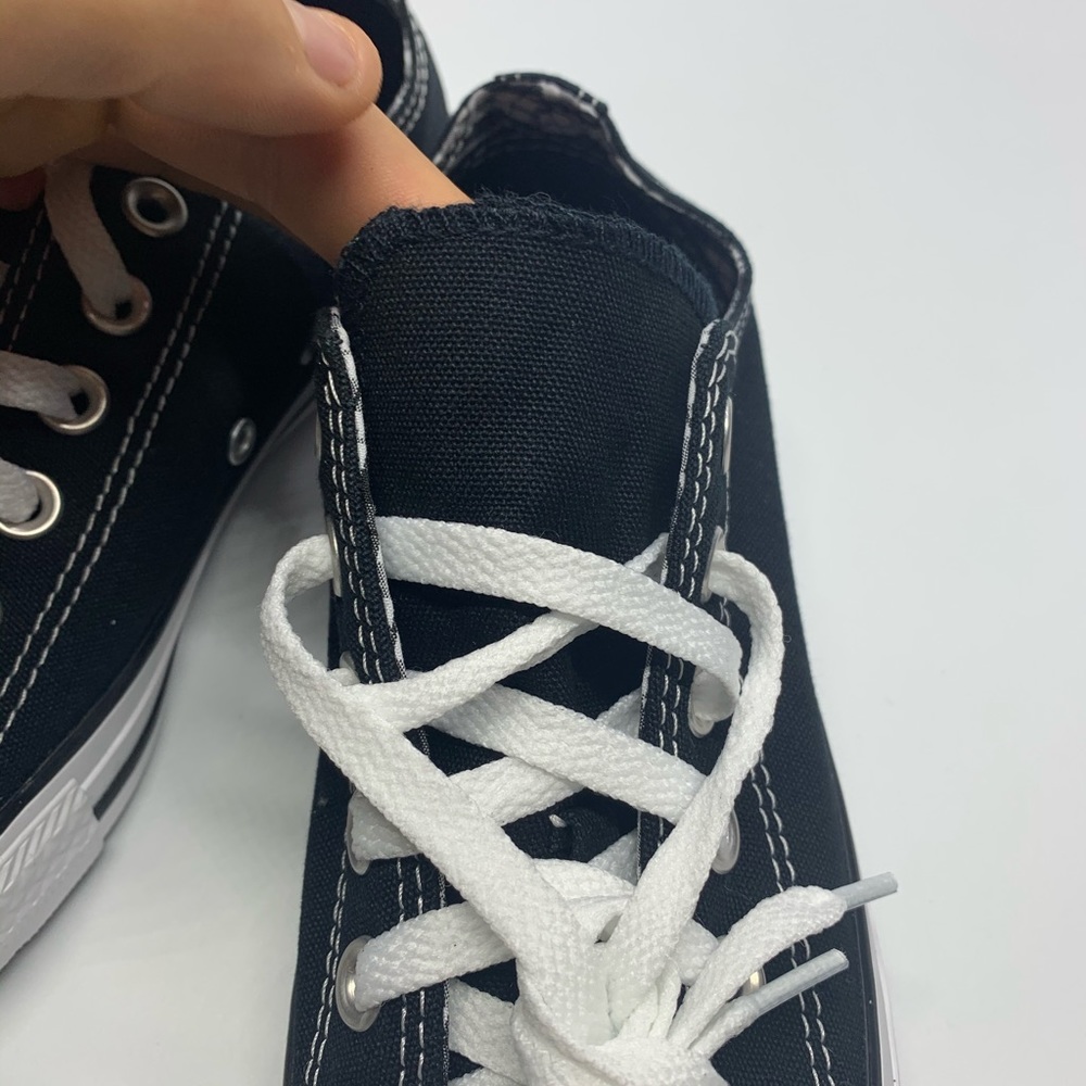 New Women Converse Chuck Taylor Double Tongue Low - Picture 8 of 9